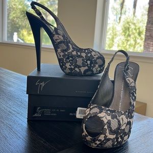Giuseppe Zanotti Design lace monro pumps